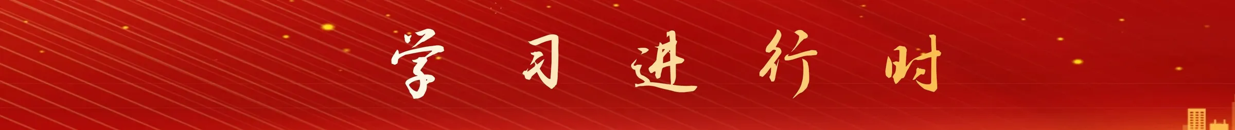 学习进行时